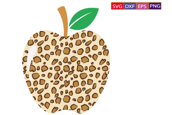 Apple Leopard SVG for Creative Projects