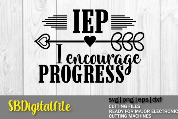 I Encourage Progress Svg