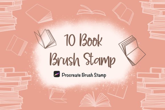 Procreate Brush Stamp 10 Book Stamps: A Digital Tool for Creative Expression