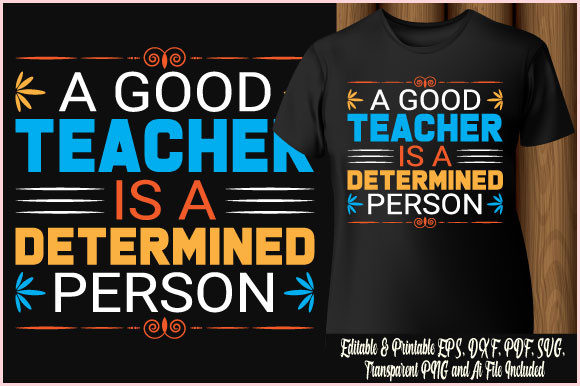 Teacher Day T-shirt Typography Craft: A Creative Expression for Educators