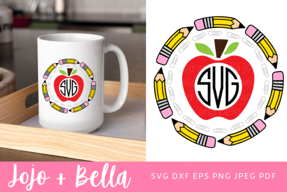Teacher Monogram Svg and Teacher Badge Svg: Creative Designs for Every Educator
