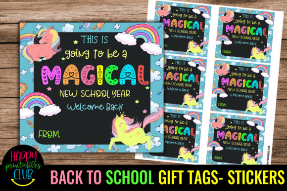 This is Going to Be Magical Year Sticker: A Unique Back-to-School Celebration